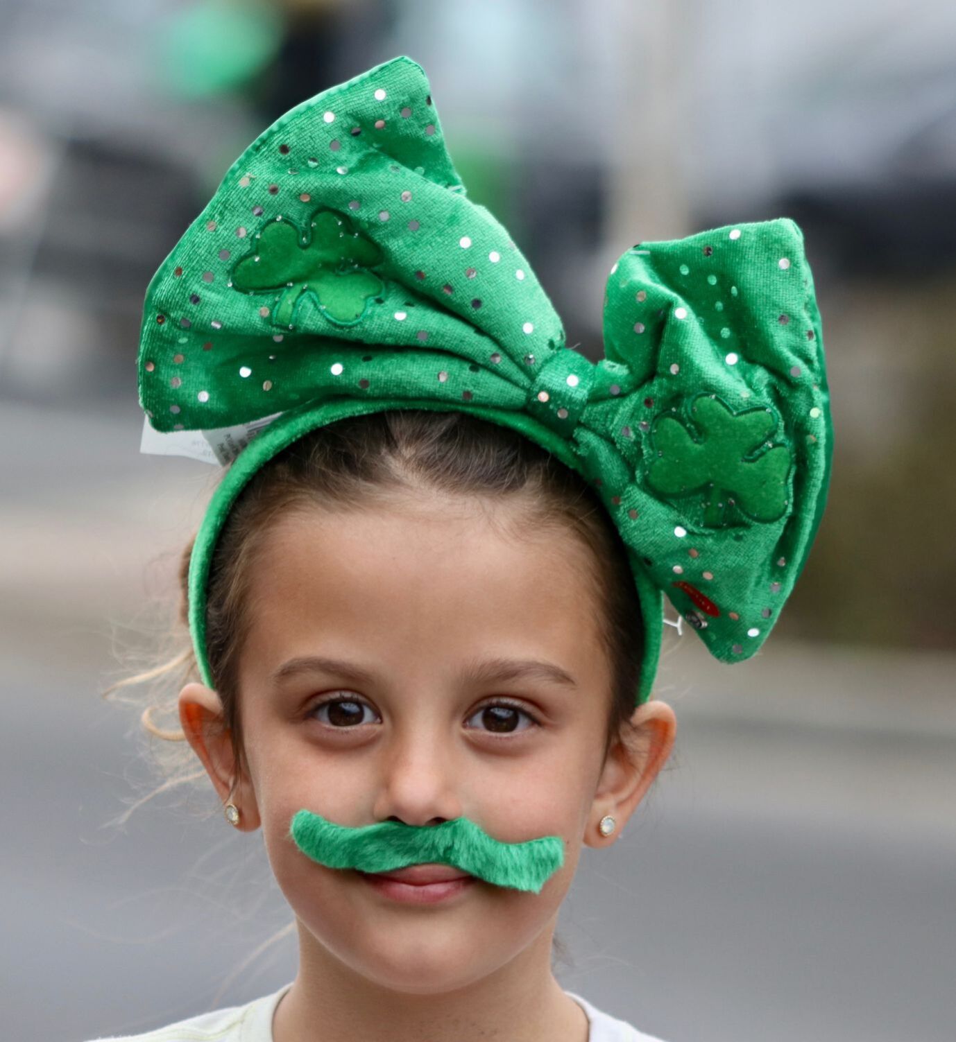 St. Paddy's Day mustache